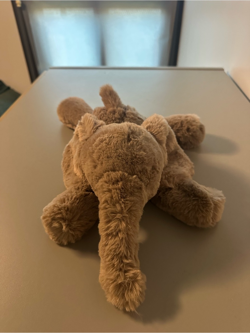 Jellycat grey Elephant Stuffed Animal - Soft Cuddly Kids Toy